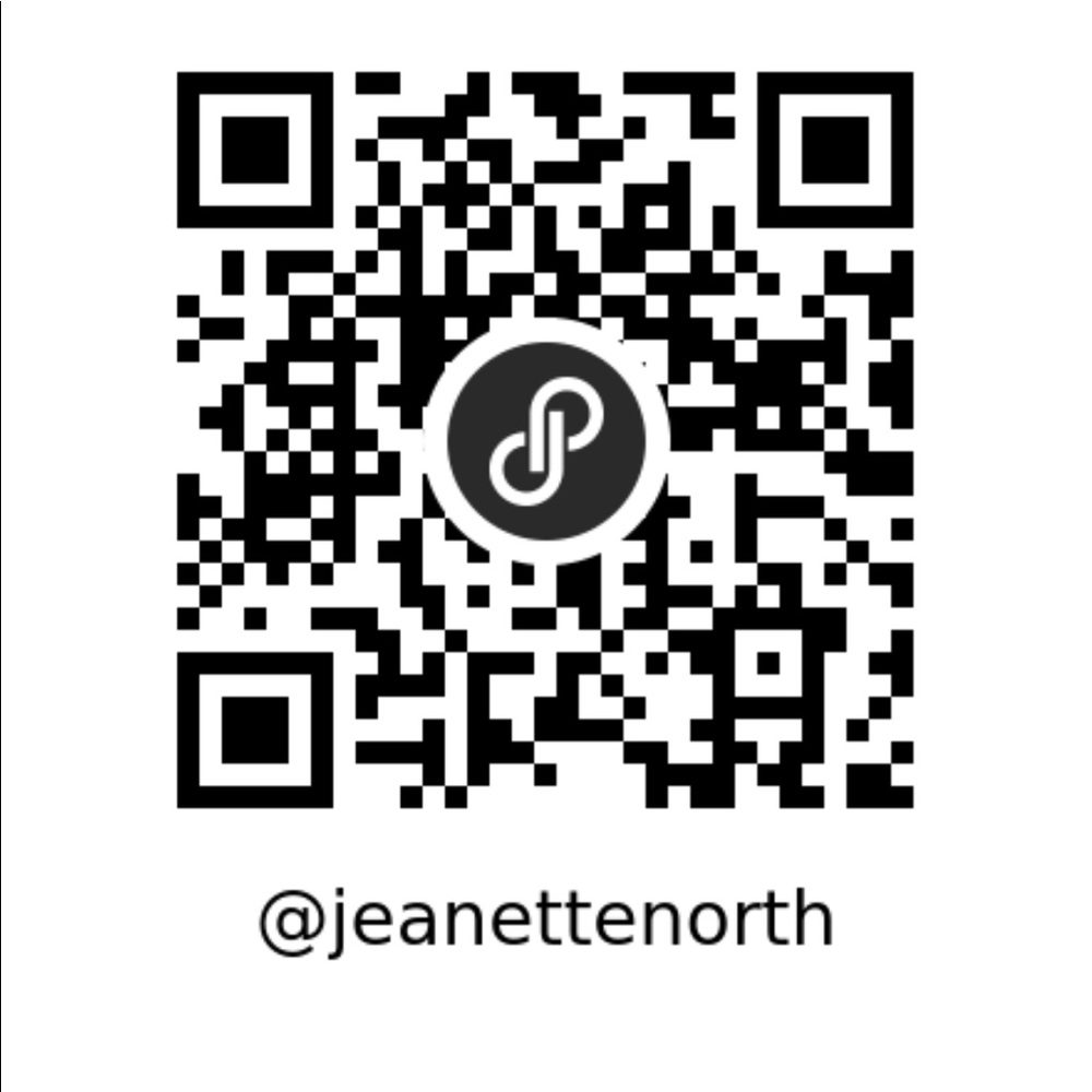 Scan my QR code for instant access to my closet. Happy Shopping